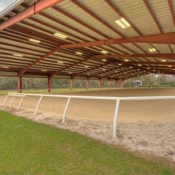 Hidden-Creek-Stables-80x150-Equestrian-White-OrmondBeach-FL-United States