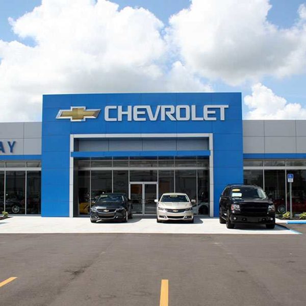 Commercial Steel Buildings - Artisian-Construction---202553-Bartow-Chevrolet-50x100-Commercial-Blue-Bartow-FL-UnitedStates