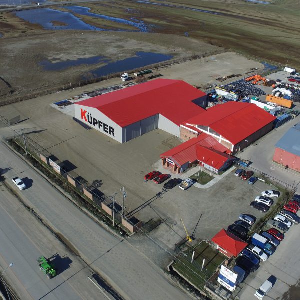 Punta Arenas, Chile-located storage warehouse made from Allied steel building kits